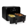Princess 182068 Divu grozu karstā gaisa fritieris 8L 2400W 220°C LED skārienvadība (melns)