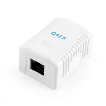 PoE adapteris Gembird NCAC-1U6-01 Cat6 kabeļiem, balts