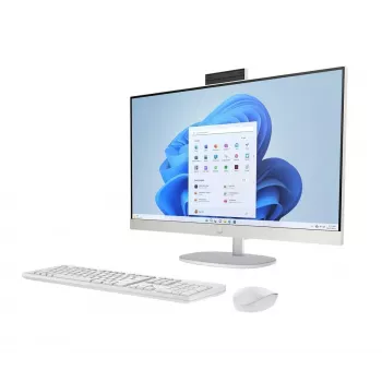 Viss-iekšā-Vienā PC HP 27-cr0222nw — AMD Ryzen 7 7730U, 16GB RAM, 512GB SSD, 27 inch FHD, Windows 11 Home, Wi‑Fi 6