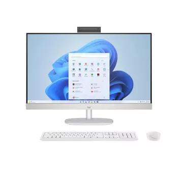 Viss-iekšā-Vienā PC HP 27-cr0222nw — AMD Ryzen 7 7730U, 16GB RAM, 512GB SSD, 27 inch FHD, Windows 11 Home, Wi‑Fi 6