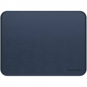 Satechi Premium Mouse Pad - Vegan Ādas Peles Paliktnis (Zils)