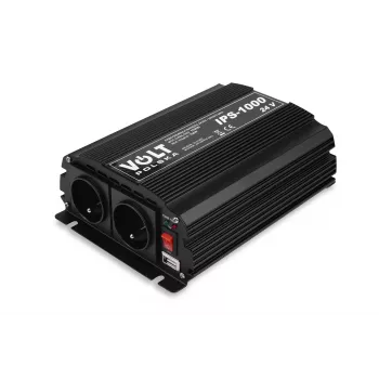 Strāvas invertors Volt IPS 1000 24V uz 230V, 750W nepārtraukta / 1000W maksimālā