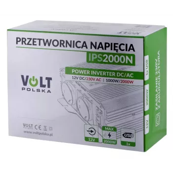 Sprieguma pārveidotājs Volt Polska IPS 2000 N 12/230V 1000/2000 W