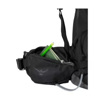 Trekinga mugursoma Osprey Kestrel 48 melna S/M