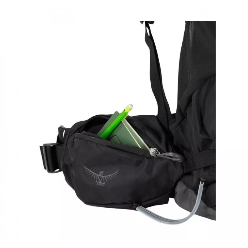 Trekinga mugursoma Osprey Kestrel 48 melna S/M
