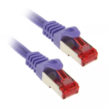InLine Patch Kabelis S/FTP PiMF Cat.6 250MHz PVC varš violets 2m