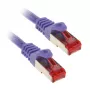 InLine Patch Kabelis S/FTP PiMF Cat.6 250MHz PVC varš violets 2m