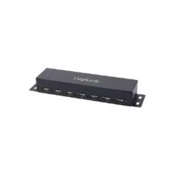 Logilink USB 2.0 Hub 7 portu ar barošanas bloku UA0148