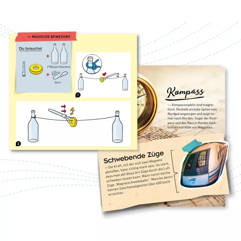 Magnet Fun, Eksperimentu komplekts