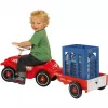 Bobby-Caddy, bērnu transportlīdzeklis Sarkans