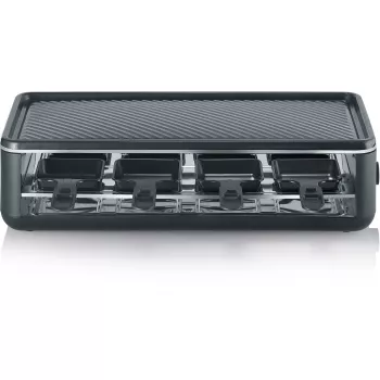 Severin RG 2365 Raclette Grils 8 Personām 1300 W Melns