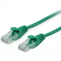 Equip Life - Patch-Cable - RJ-45 (Vīriņš) - RJ-45 (Vīriņš) - 0,5m - UTP - CAT 6 - Spiestais, Daudzdzīslu - Zaļš (625447)