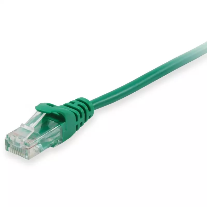 Equip Life - Patch-Cable - RJ-45 (Vīriņš) - RJ-45 (Vīriņš) - 0,5m - UTP - CAT 6 - Spiestais, Daudzdzīslu - Zaļš (625447)