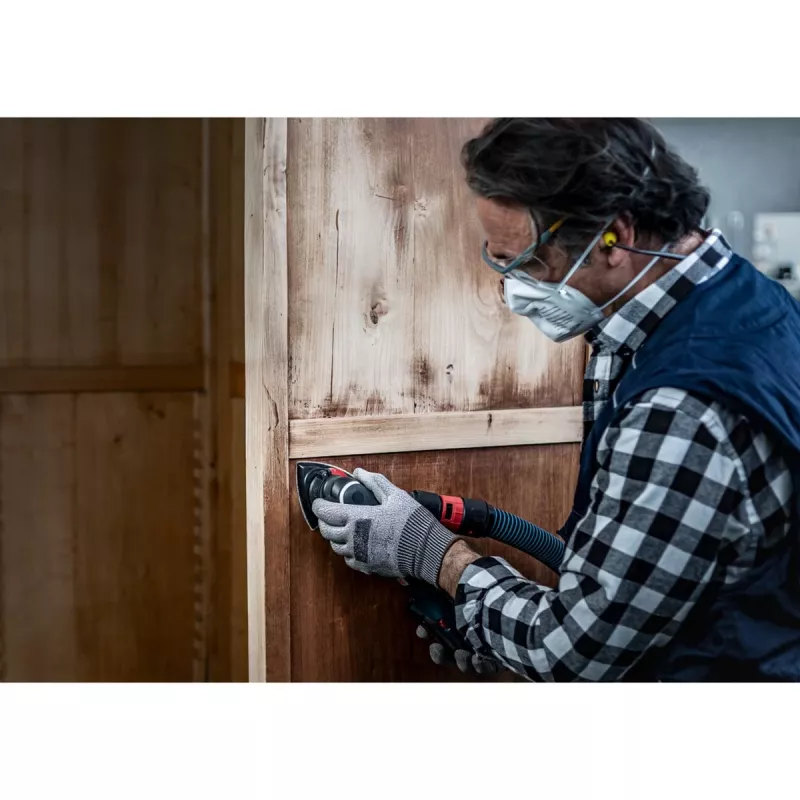 Slīpēšanas loksne trīsstūrveida Bosch C470 K80 93×93 mm