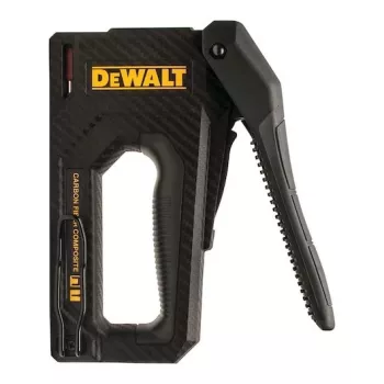 Skavotājs DeWalt DWHT80276-0 oglekļa šķiedras 2-in-1 — rokas skavotājs un naglotājs, kompakts dizains