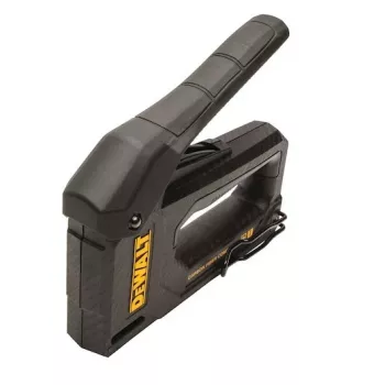 Skavotājs DeWalt DWHT80276-0 oglekļa šķiedras 2-in-1 — rokas skavotājs un naglotājs, kompakts dizains