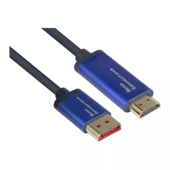 Good Connections 4860-SF020B - 2 m - DisplayPort - HDMI - vīrietis - vīrietis - 3840 x 2160 pikseļi