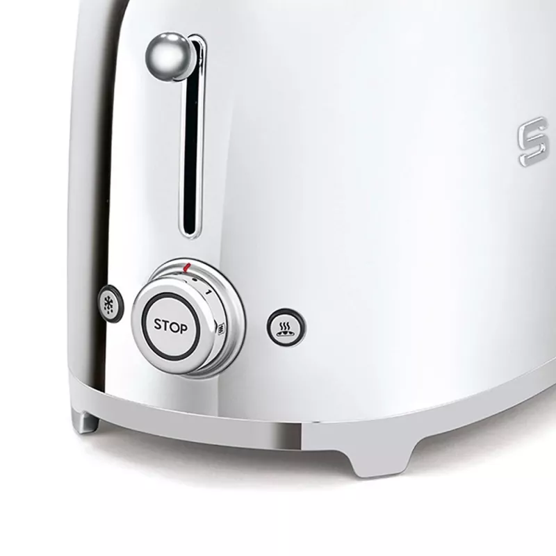 Smeg 50's Style Tosteris TSF02SSEU Nerūsējošais tērauds