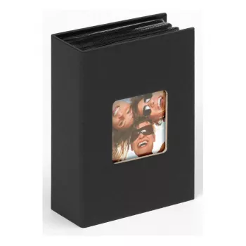 Fotoalbums Walther Minimax ieliekamais Fun Melns 100 lapām 10x15