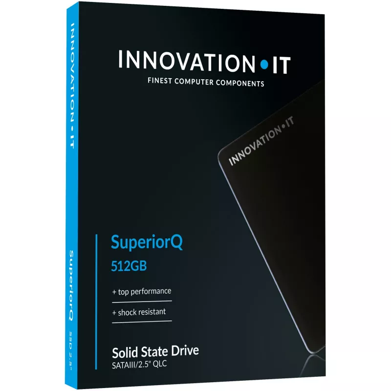 Innovation IT 00-512888 SSD, 512 GB, 2,5 collu, SATA III, QLC