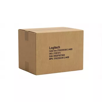 Ārējā kaste Logitech 370×235×305 mm — aizsargājoša transporta kartona kaste