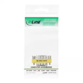 InLine Adapteris DB15 HD VGA S-VGA vīriešu-vīriešu