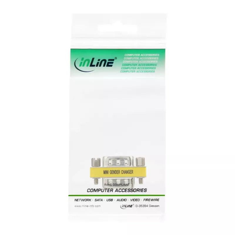 InLine Adapteris DB15 HD VGA S-VGA vīriešu-vīriešu