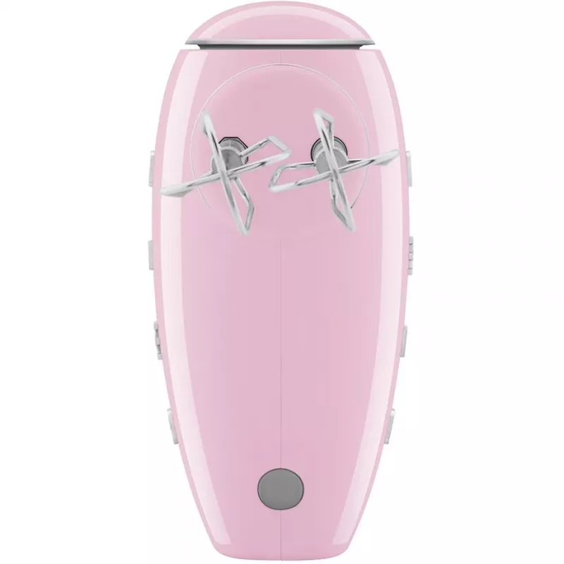 Smeg HMF01PKEU rokas mikseris 50. gadu retro dizainā, rozā