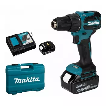 Makita DHP490RFX3 Bezvadu Triecienurbjmašīna