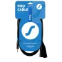 SSQ kabelis Jack Stereo 3.5 mm uz 2x XLR vīrišķais MIXLR3 — 3 m audio kabelis