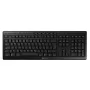 Bezvadu tastatūra CHERRY STREAM KEYBOARD WIRELESS QWERTY Melna