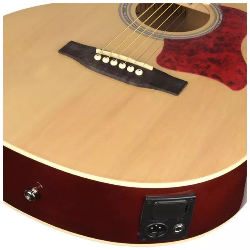 V-TONE EAG SET NT - komplekts (4/4 elektroakustiskā ģitāra, dabīgā krāsa + pastiprinātājs)