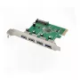 PCIe USB 3.0 Karte Inateck KTU3FR-4P — 4 USB 3.0 Porti, 15 kontaktu SATA Barošana