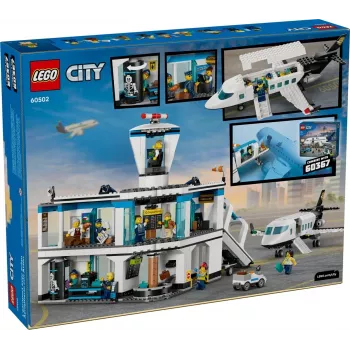 LEGO CITY 60502 Lidosta ar lidmašīnu