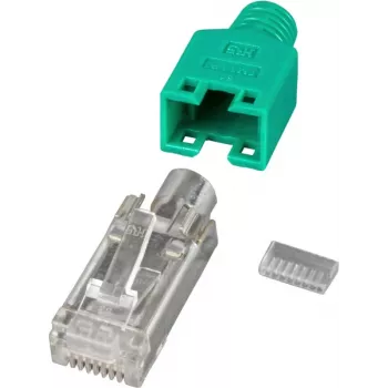 EFB Elektronik RJ45 Spraudnis STP TM11 Zaļš 100 gab. 3 Elementi Cat - Kabeļu/Adapteru Komplekts - Tīkls