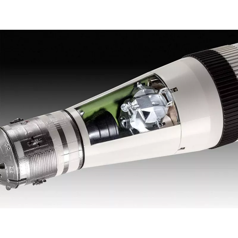 Plastmasas modelis Mēness nolaišanās 1/96 Apollo 11 Saturn V