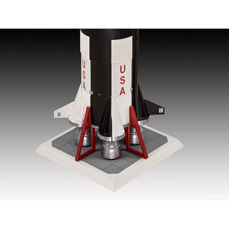 Plastmasas modelis Mēness nolaišanās 1/96 Apollo 11 Saturn V