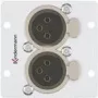 Kontaktligzda 2 x XLR Kindermann 7444000579