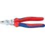 Knipex jaudas kombinētās knaibles 180mm, hromētas, daudzkomponentu apvalks
