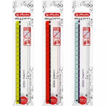Lineāls Herlitz 11367984 170 mm Plastmasa