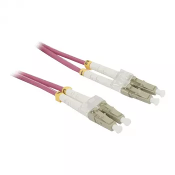 Synergy 21 7.5m OM4 LC-LC optiskais kabelis - 7,5 m - OM4 - LC - LC - vīriešu/vīriešu - violets