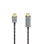 Video kabeļa adapteris Hama 00200506 1.5m DisplayPort uz HDMI Melns