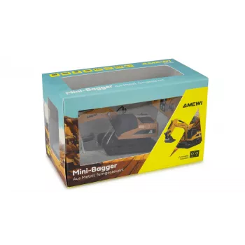 Ar vadību vadāms ekskavators Amewi 22747 mērogā 1:64, elektrodzinējs, 6+ gadiem