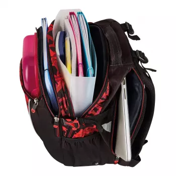Sporta mugursoma Herlitz Ultimate Graffiti Black Red