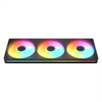Dzesētājs COUGAR Unity360-FB Vienots Rāmis 360 ARGB PWM Reversed, 120 mm, 700–1600 RPM, FDB, Melns