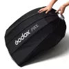 Softbox Godox P90L 90cm Melns Nylons Poliesters ar Difuzoriem