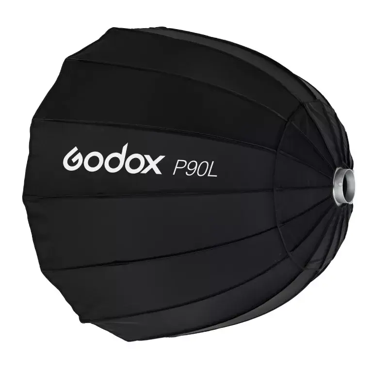 Softbox Godox P90L 90cm Melns Nylons Poliesters ar Difuzoriem