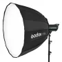 Softbox Godox P90L 90cm Melns Nylons Poliesters ar Difuzoriem