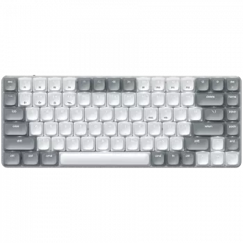 SATECHI SM1 plāns mehānisks Bluetooth tastatūra ar fona apgaismojumu (Gaiša) - US English