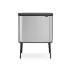 Atkritumu tvertne Brabantia 316227 34L taisnstūra plastmasa/tērauds